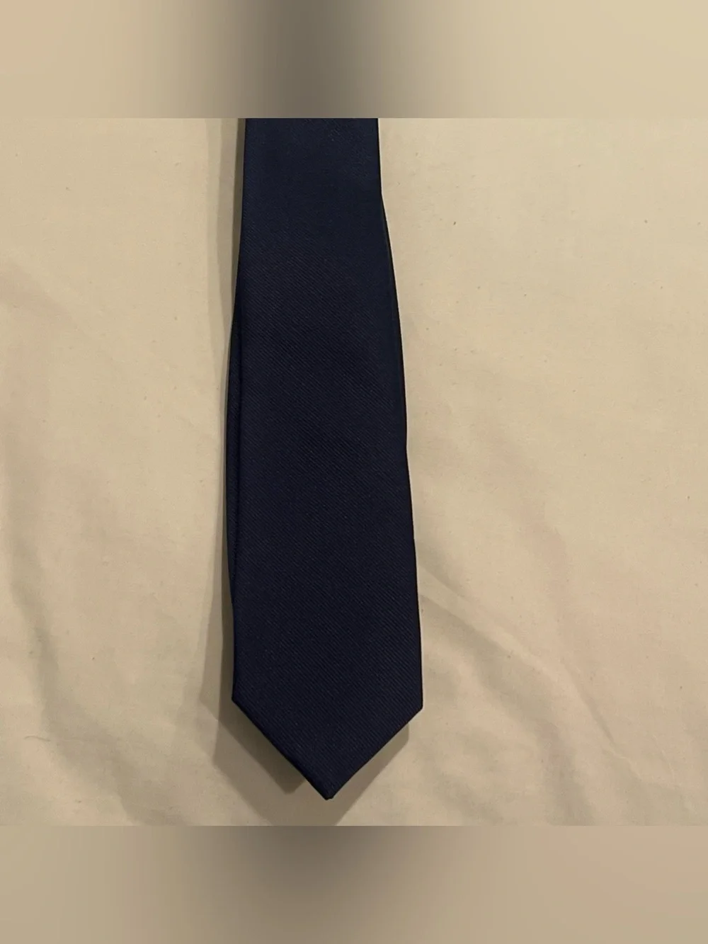 NWOT Crewcuts Neck Tie Boys 52” Navy Blue polyester Tie